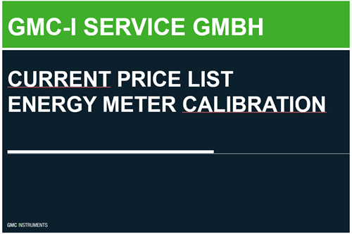 Calibration Energy Meter pricelist